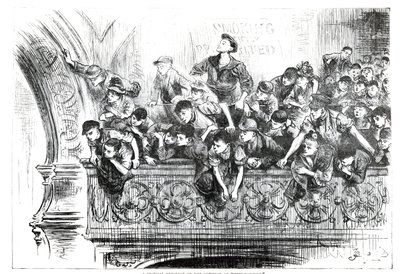 A Critical Audience on the Question of Step-Dancing, c.1870s by English School